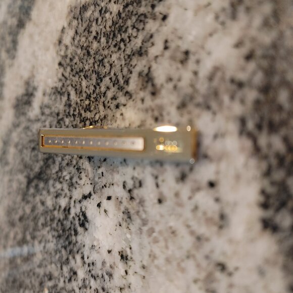 DIOR Tie Clip Bar Gold Plated - Picture 14 of 15